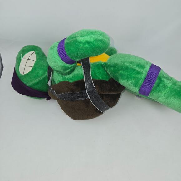 TMNT Teenage Mutant Ninja Turtles Playmates Donatello 14" Plush 1989 Vintage - Picture 10 of 12